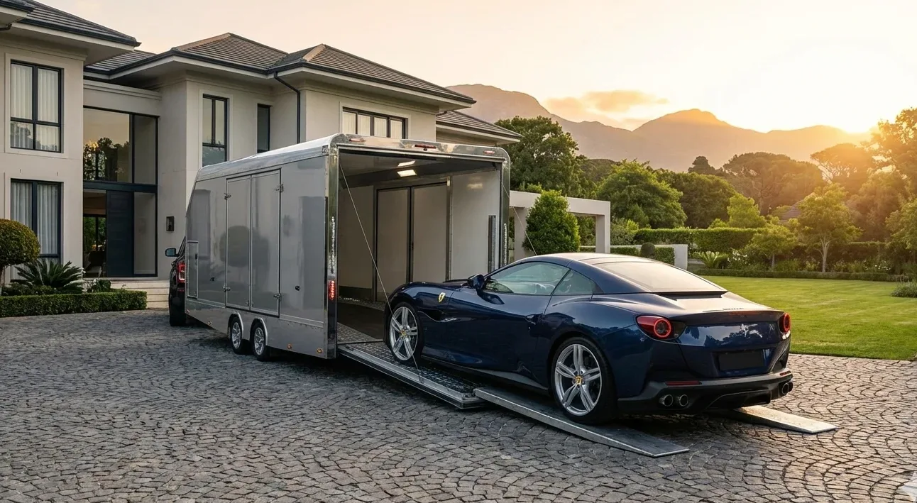 Long-distance vehicle shipping to Alaska with ocean freight and overland transport options