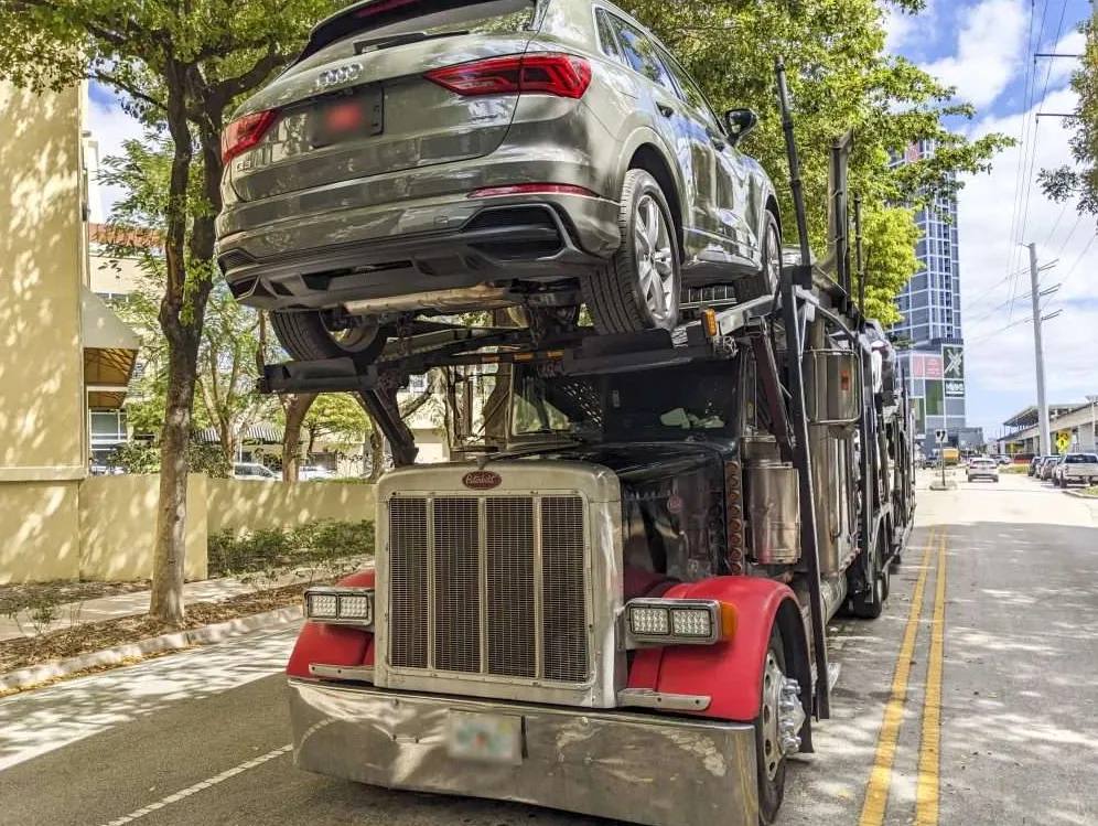 Booking open car transport for a Colorado shipment