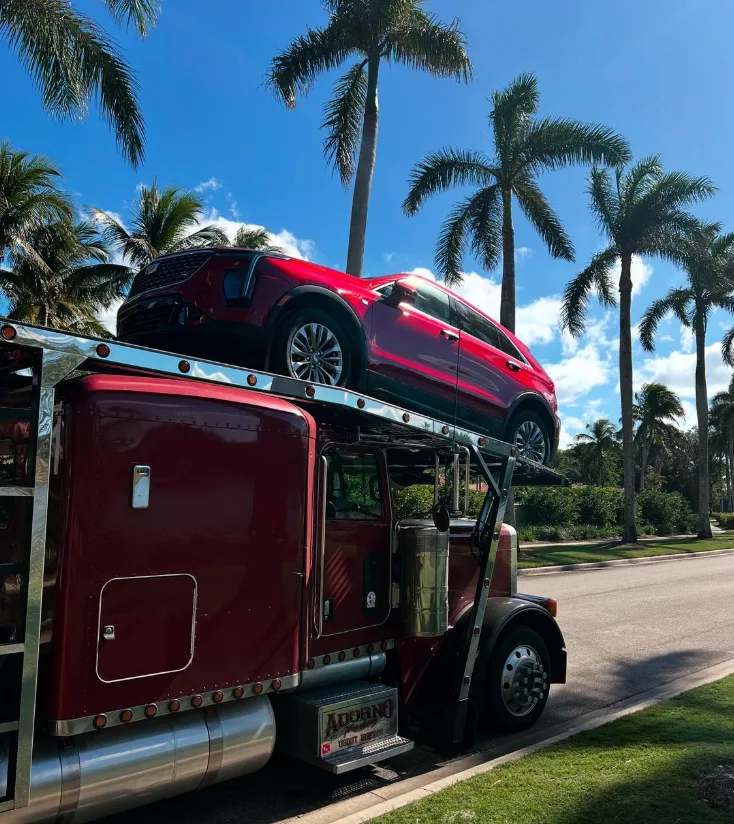 Open car shipping is faster than enclosed for the Dallas route